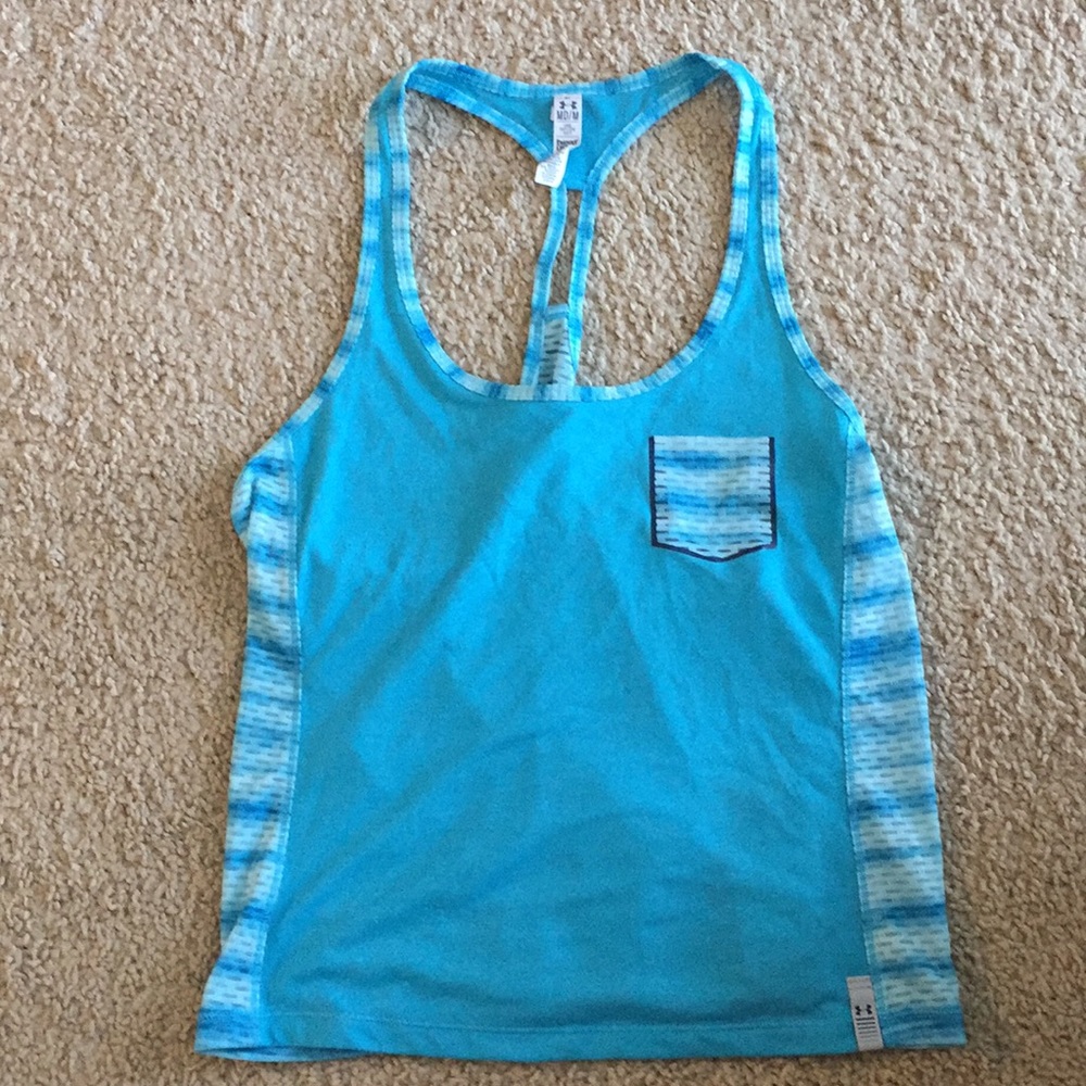 NWT Under Armour Racerback Crop Top